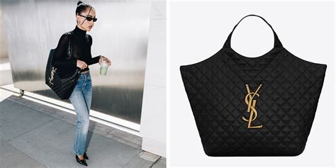 macys ysl tote|YSL denim tote.